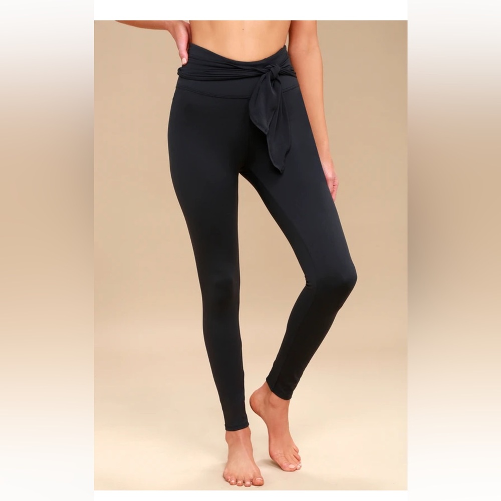 Free People Black Leggings